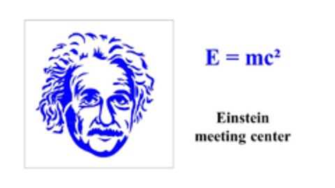 E = mc² Einstein meeting center Logo (DPMA, 17.12.2017)