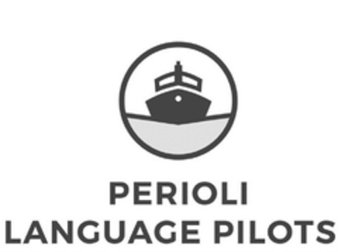 PERIOLI LANGUAGE PILOTS Logo (DPMA, 04/17/2018)