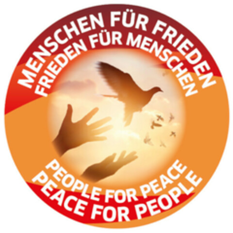 MENSCHEN FÜR FRIEDEN FRIEDEN FÜR MENSCHEN Logo (DPMA, 02/01/2019)