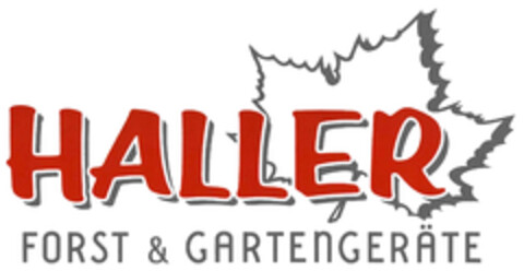 HALLER FORST & GARTENGERÄTE Logo (DPMA, 08.02.2021)