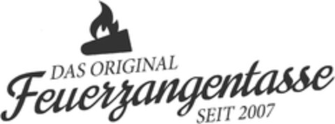 DAS ORIGINAL Feuerzangentasse SEIT 2007 Logo (DPMA, 14.05.2021)