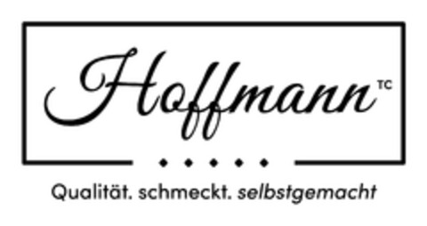 Hoffmann Qualität. schmeckt. selbstgemacht Logo (DPMA, 29.09.2021)