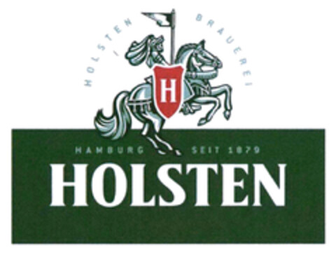 HOLSTEN BRAUEREI H HAMBURG SEIT 1879 HOLSTEN Logo (DPMA, 25.03.2023)