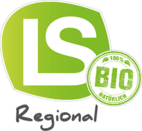 LS Regional 100% BIO NATÜRLICH Logo (DPMA, 26.04.2023)