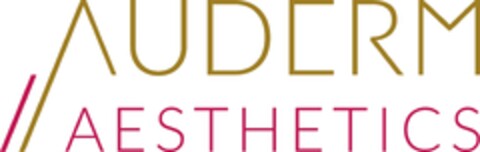 AUDERM AESTHETICS Logo (DPMA, 03/07/2023)