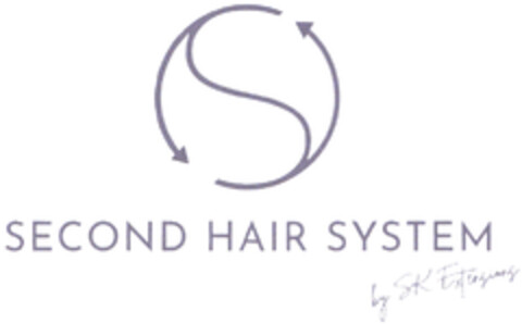 SECOND HAIR SYSTEM by SK Extensions Logo (DPMA, 18.07.2024)