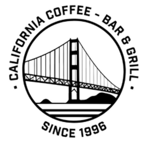 CALIFORNIA COFFEE - BAR & GRILL SINCE 1996 Logo (DPMA, 09.04.2024)