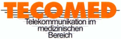 TECOMED Telekommunikation im medizinischen Bereich Logo (DPMA, 12.04.2005)