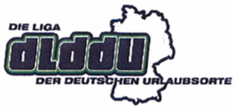 DIE LIGA dLddU DER DEUTSCHEN URLAUBSORTE Logo (DPMA, 09.01.2006)