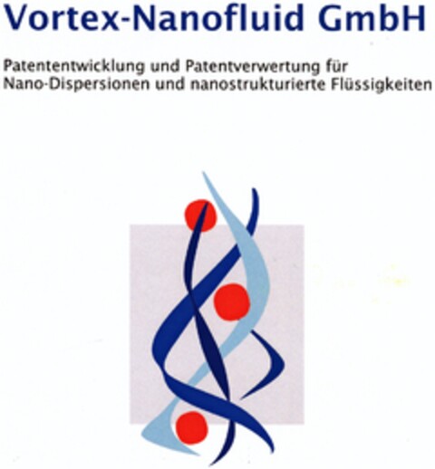 Vortex-Nanofluid GmbH Logo (DPMA, 06/25/2007)