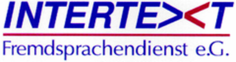 INTERTEXT Fremdsprachendienst e.G. Logo (DPMA, 30.10.1996)