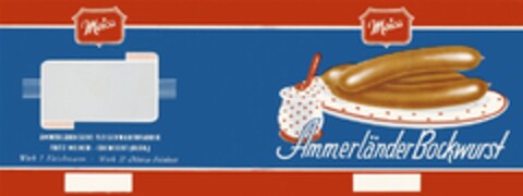 Meica Ammerländer Bockwurst Logo (DPMA, 27.01.1955)