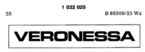 VERONESSA Logo (DPMA, 07/19/1980)