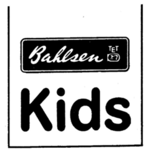 BAHLSEN Kids Logo (DPMA, 27.06.1990)