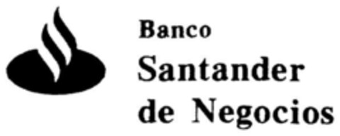 Banco Santander de Negocios Logo (DPMA, 28.05.1991)