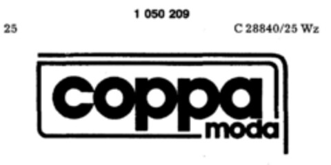 coppa moda Logo (DPMA, 24.11.1979)
