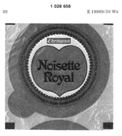 Noisette Royal Logo (DPMA, 01.06.1978)