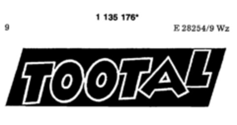 TOOTAL Logo (DPMA, 13.01.1989)