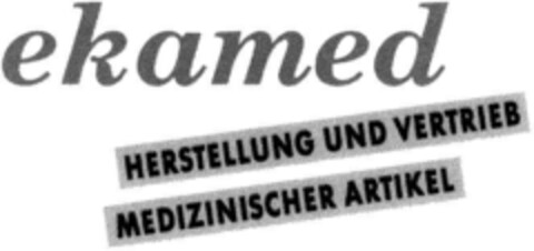 ekamed Logo (DPMA, 22.01.1992)