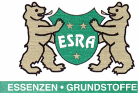 ESRA ESSENZEN GRUNDSTOFFE Logo (DPMA, 09.07.1993)