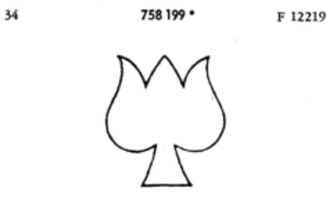 758199 Logo (DPMA, 20.12.1961)