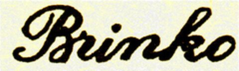 Brinko Logo (DPMA, 01/28/1920)