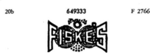 FISKES Logo (DPMA, 17.09.1952)