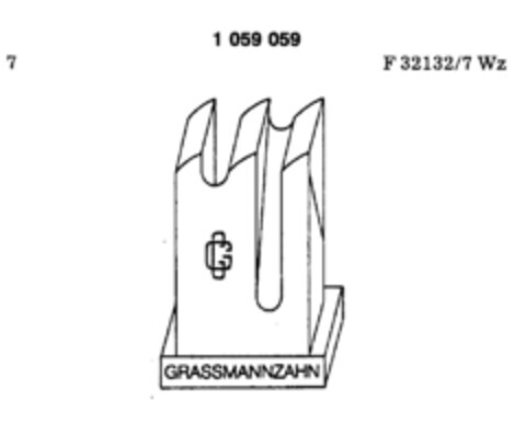 GRASSMANNZAHN Logo (DPMA, 08/23/1983)