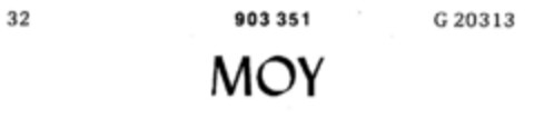 MOY Logo (DPMA, 05.01.1971)