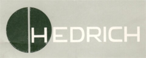 HEDRICH Logo (DPMA, 03.01.1967)