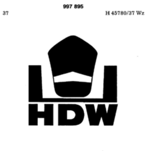 HDW Logo (DPMA, 02.04.1979)