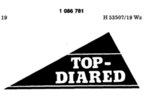 TOP-DIARED Logo (DPMA, 12/06/1984)