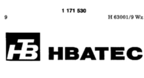 HBT HBATEC Logo (DPMA, 05.02.1990)