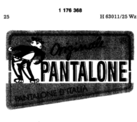 PANTALONE Logo (DPMA, 06.02.1990)