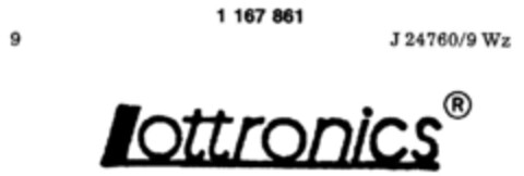 Lottronics Logo (DPMA, 25.01.1990)