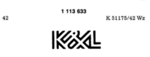 K&L Logo (DPMA, 28.04.1987)