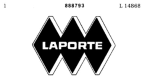 LAPORTE Logo (DPMA, 05.05.1967)
