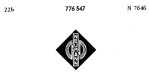 NEUMANN Logo (DPMA, 04.01.1962)