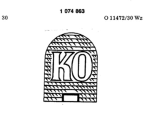 KO Logo (DPMA, 11.01.1984)