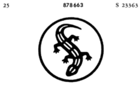 878663 Logo (DPMA, 27.04.1970)