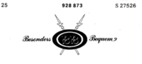 Besonders Bequem Logo (DPMA, 19.01.1974)