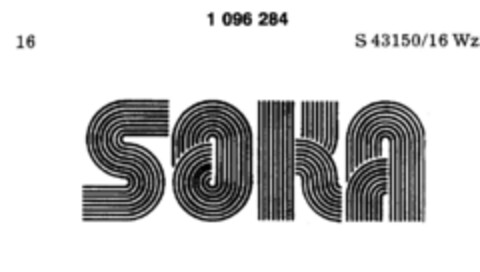 SOKA Logo (DPMA, 03.04.1986)