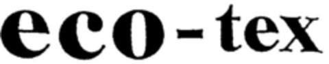 eco-tex Logo (DPMA, 03/25/1993)