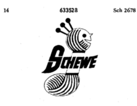 SCHEWE Logo (DPMA, 18.10.1951)