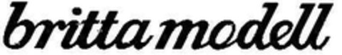 britta modell Logo (DPMA, 07.09.1984)