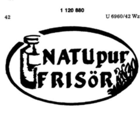 NATUpur FRISÖR Logo (DPMA, 23.05.1987)