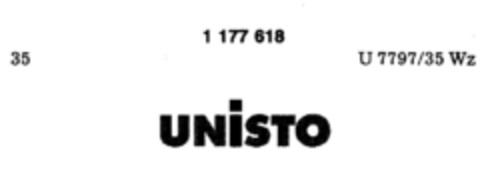 UNISTO Logo (DPMA, 02.04.1990)