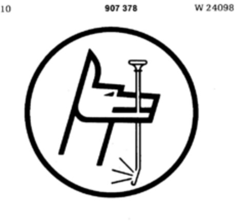 907378 Logo (DPMA, 13.06.1972)