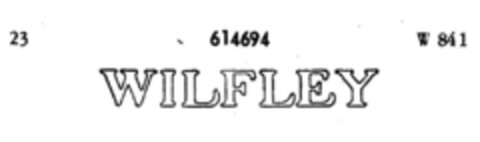 WILFLEY Logo (DPMA, 28.06.1950)