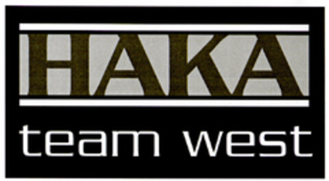HAKA team west Logo (DPMA, 12.07.2000)